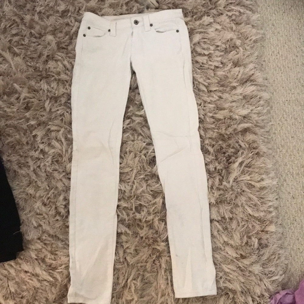White Jeans size 3 Long